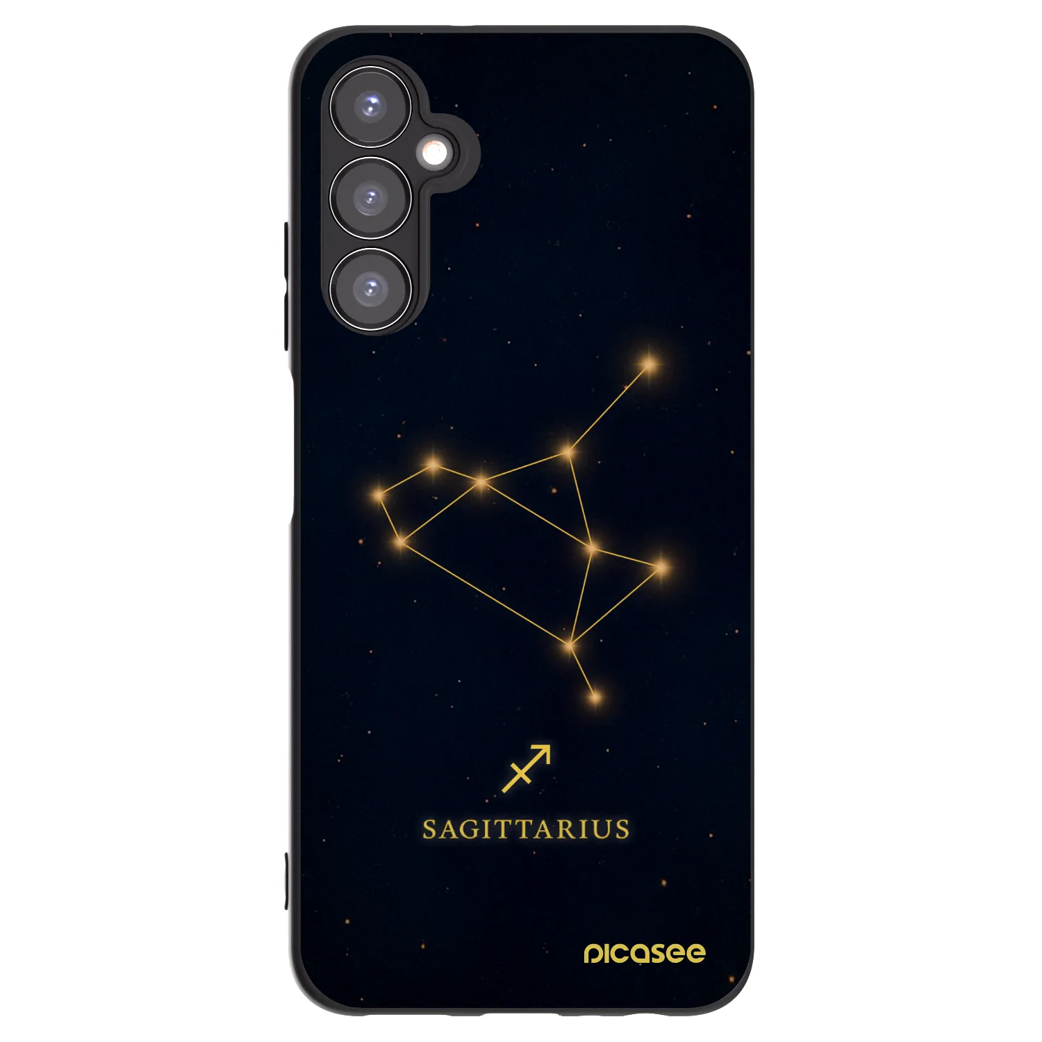 Picasee crna silikonska maskica za Samsung Galaxy A05s A057G - SAGITTARIUS