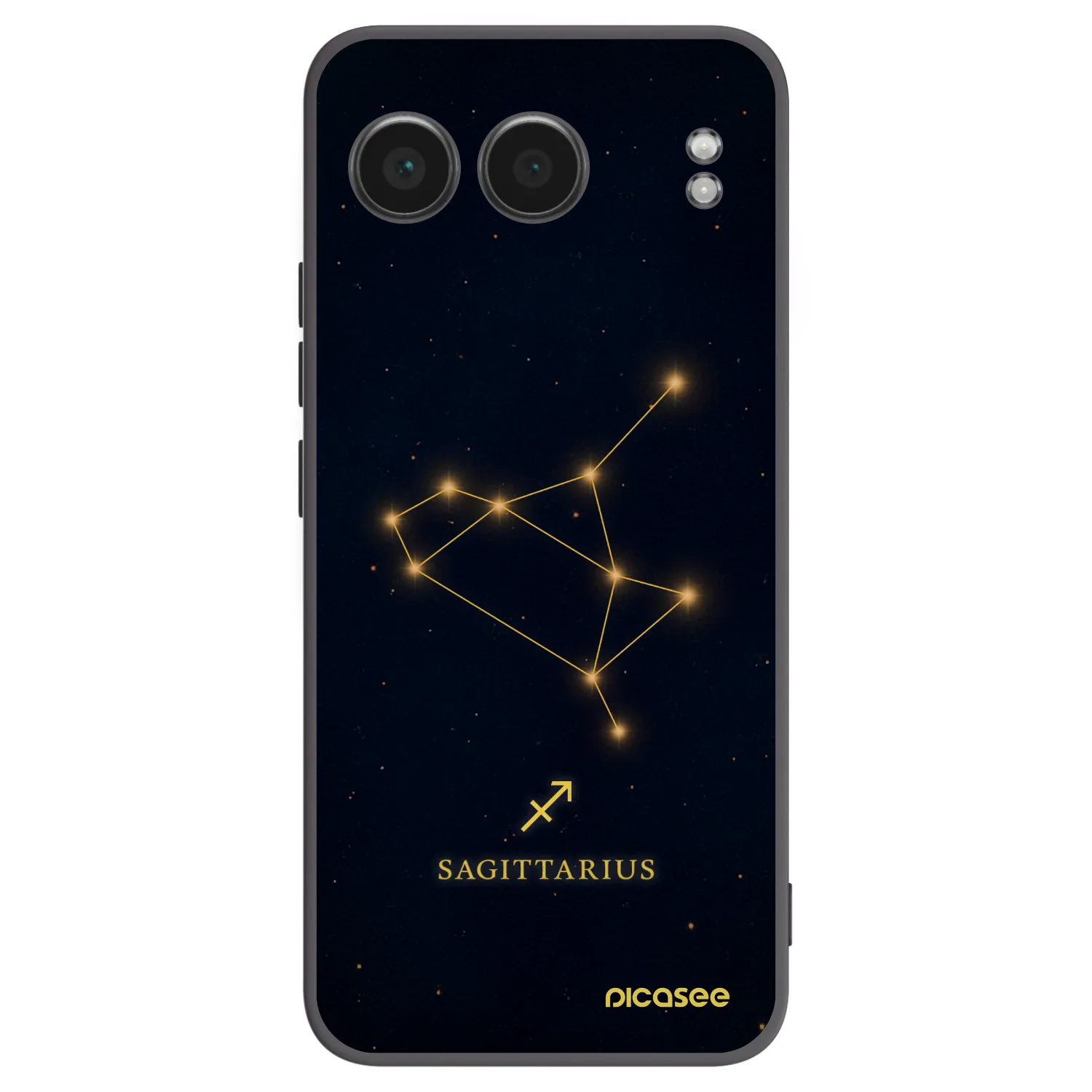 Picasee crna silikonska maskica za OnePlus Nord 4 - SAGITTARIUS