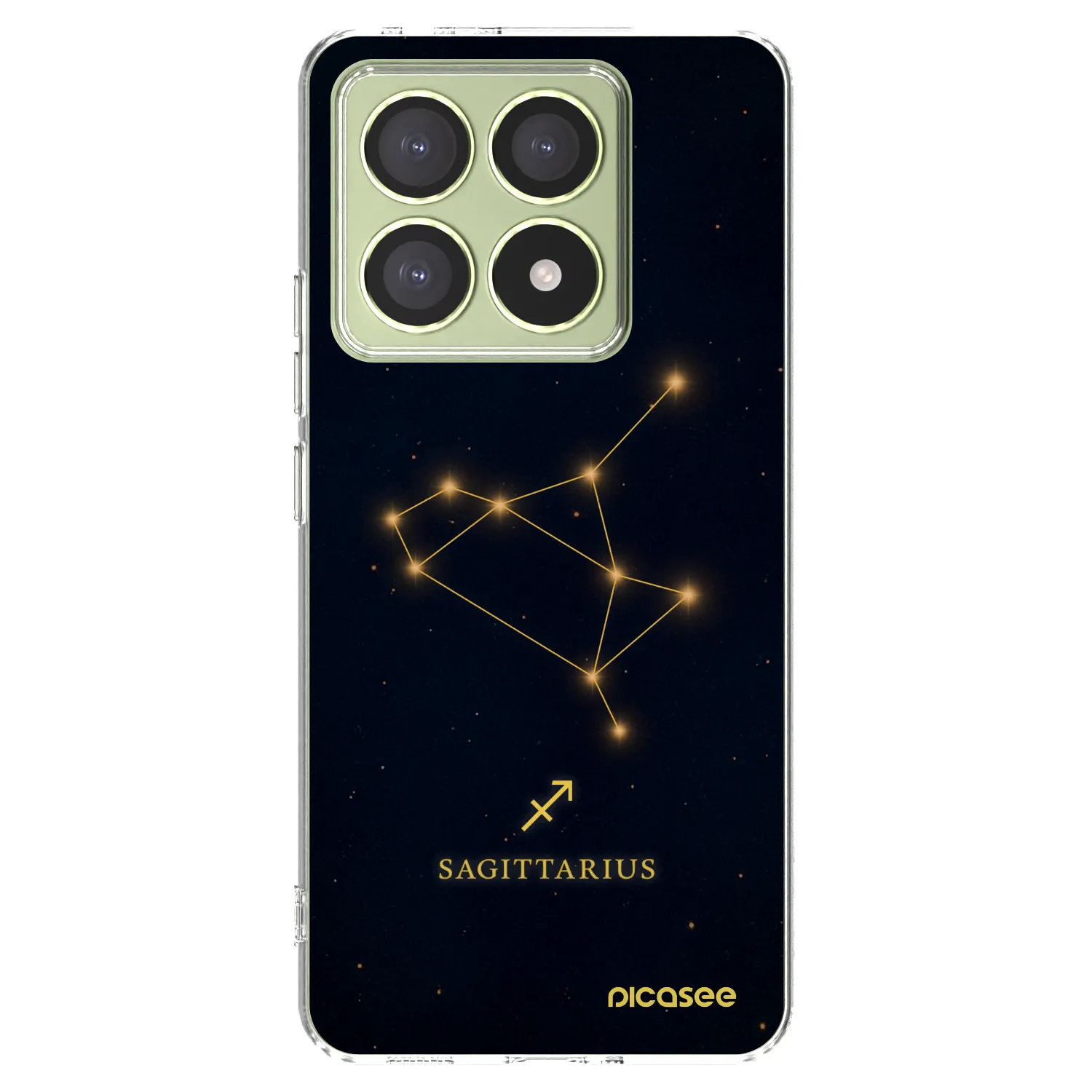 Picasee silikonska prozirna maskica za Xiaomi 14T - SAGITTARIUS