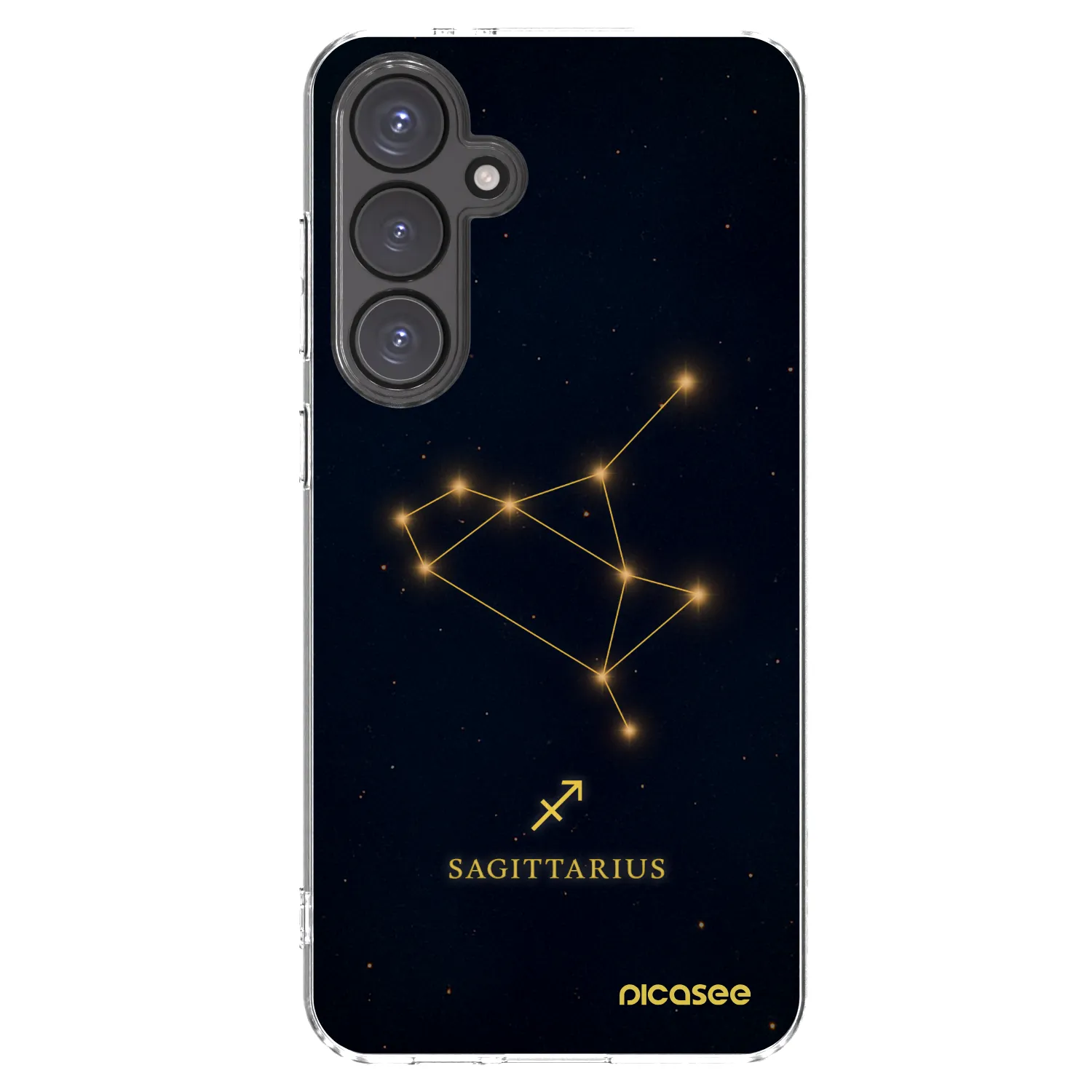 Picasee silikonska prozirna maskica za Samsung Galaxy S24 FE S721B - SAGITTARIUS