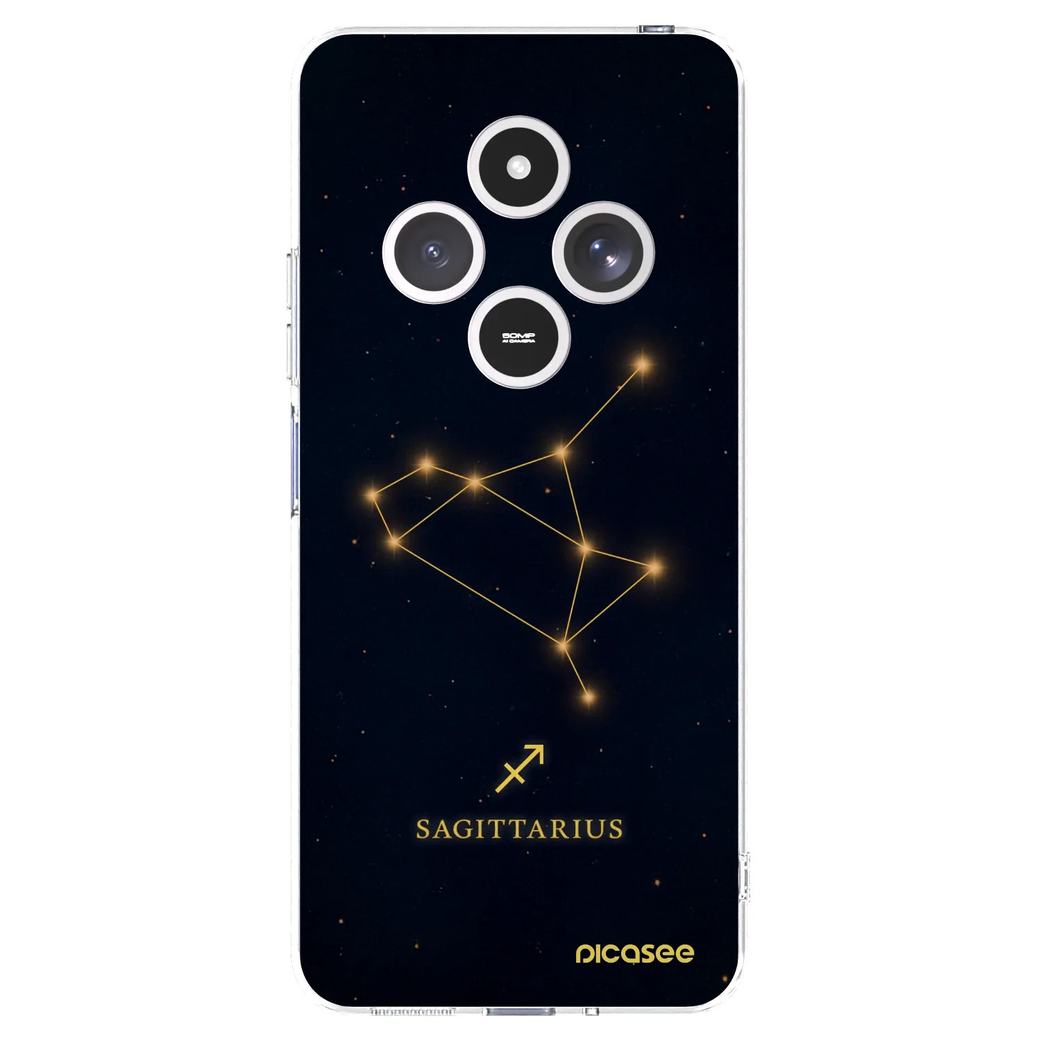 Picasee silikonska prozirna maskica za Xiaomi Redmi 14C - SAGITTARIUS