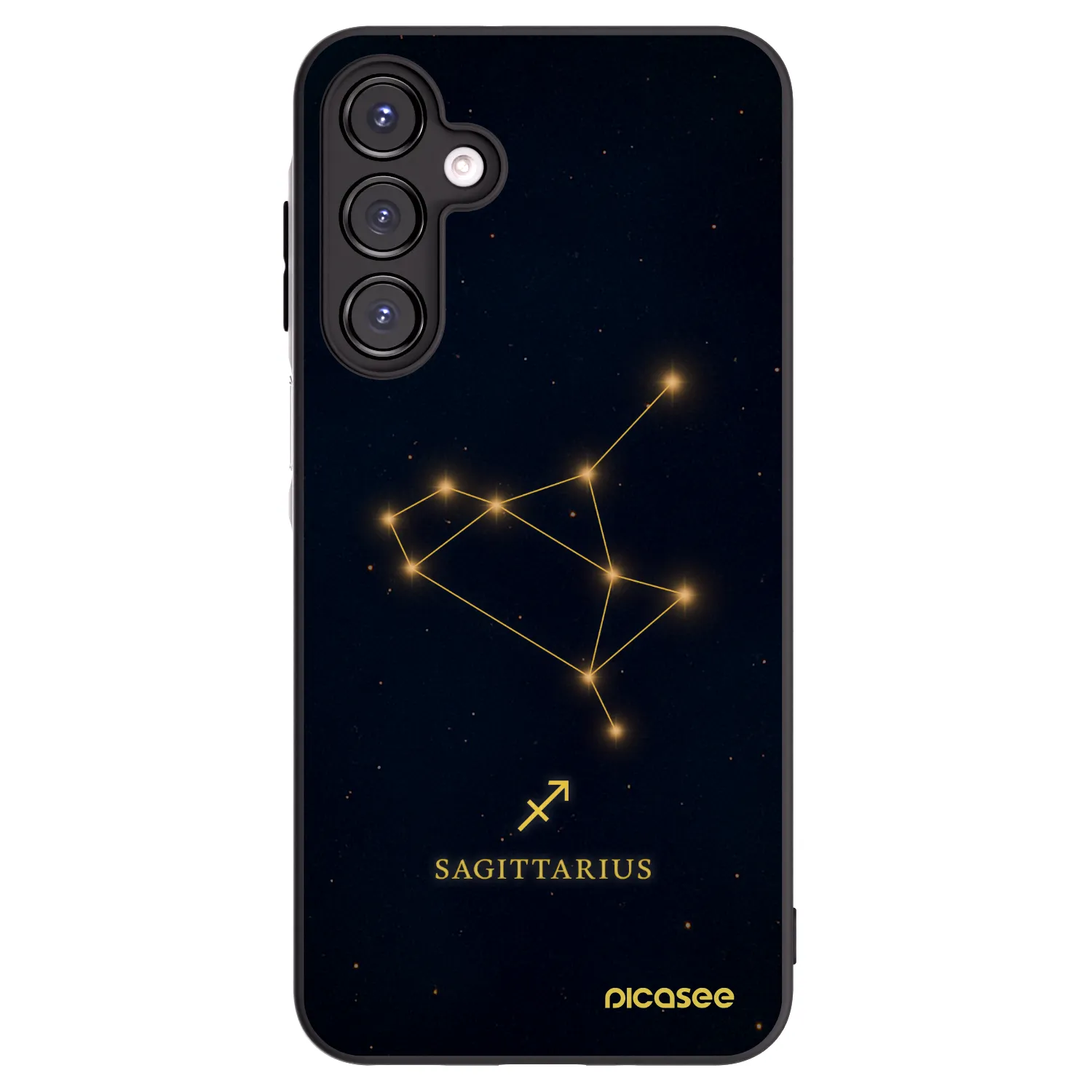 Picasee crna silikonska maskica za Samsung Galaxy A16 5G - SAGITTARIUS