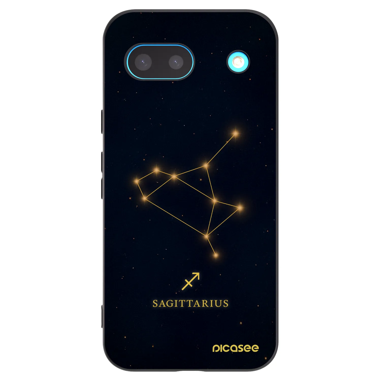 Picasee crna silikonska maskica za Google Pixel 8 - SAGITTARIUS