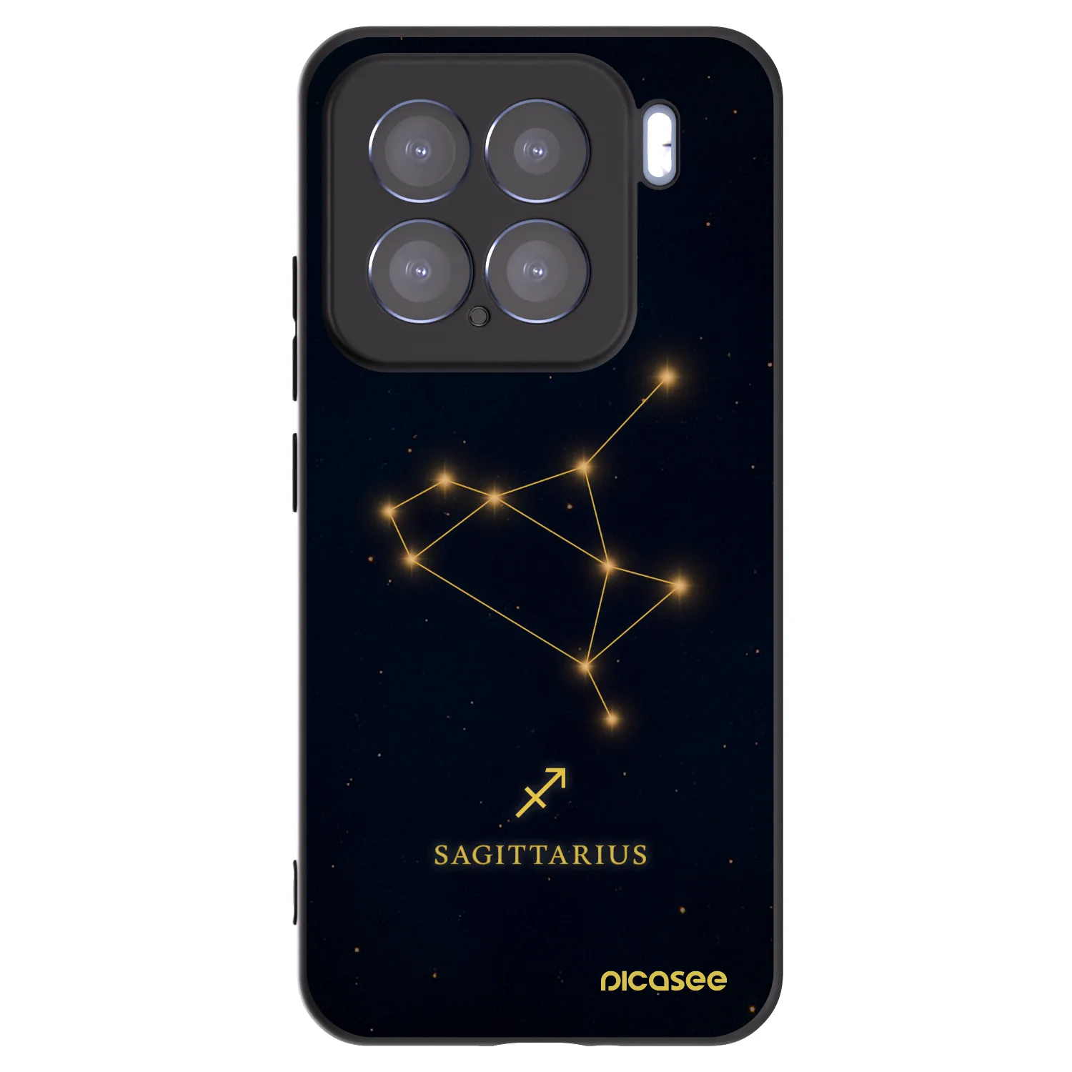 Picasee crna silikonska maskica za Xiaomi 15 - SAGITTARIUS