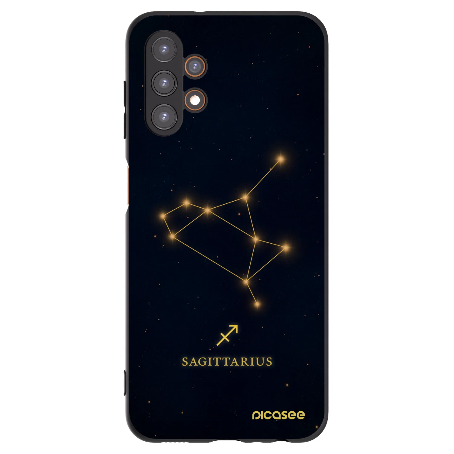 Picasee crna silikonska maskica za Samsung Galaxy A13 5G - SAGITTARIUS