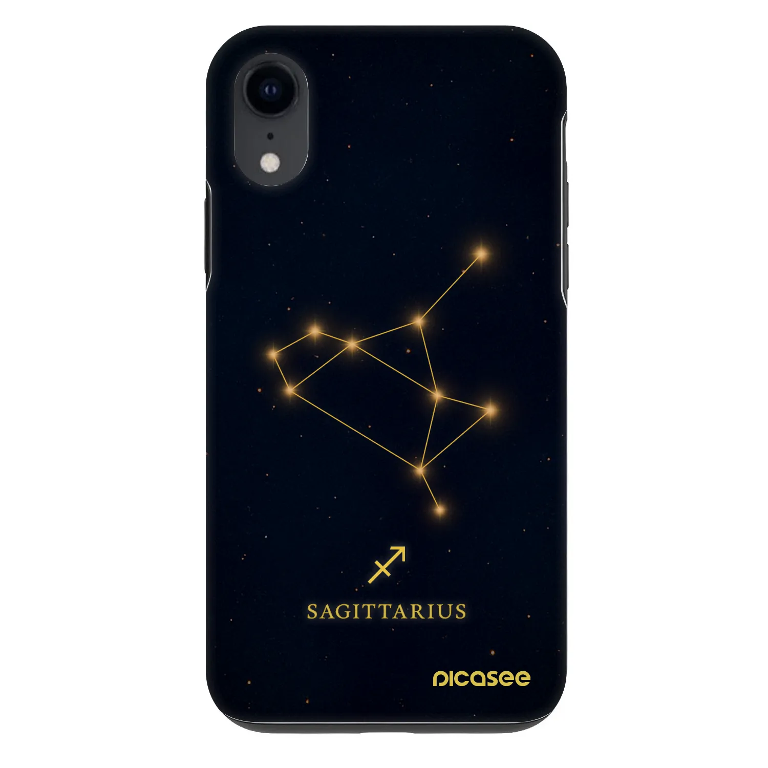 Picasee Fashion Case za Apple iPhone XR - SAGITTARIUS