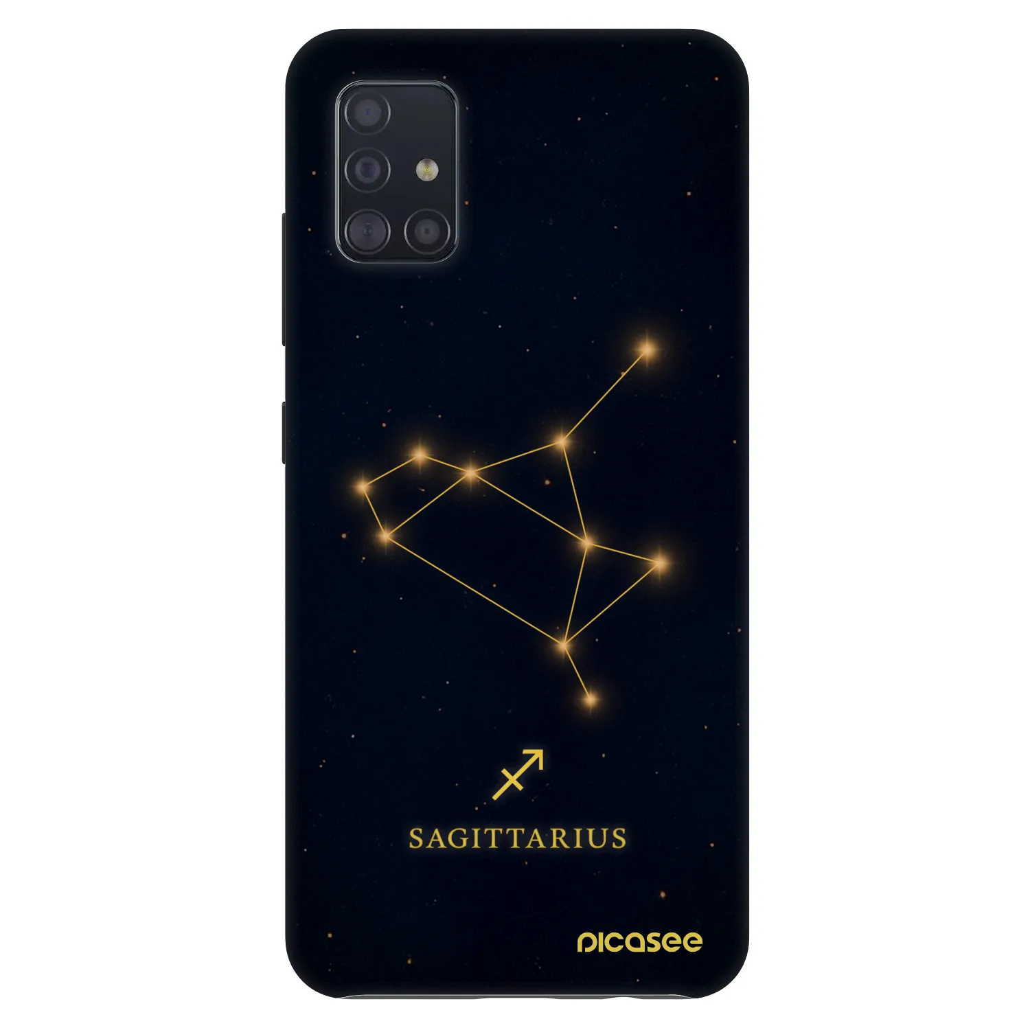 Picasee Fashion Case za Samsung Galaxy A51 A515F - SAGITTARIUS