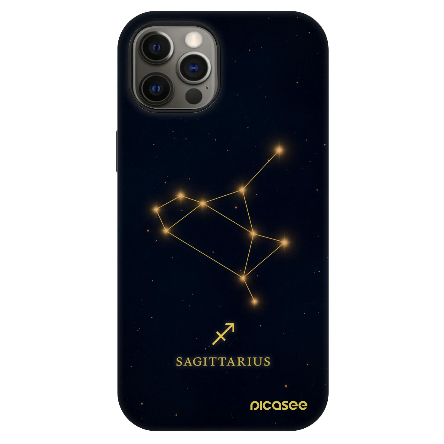 Picasee Fashion Case MagSafe za Apple iPhone 12 Pro - SAGITTARIUS