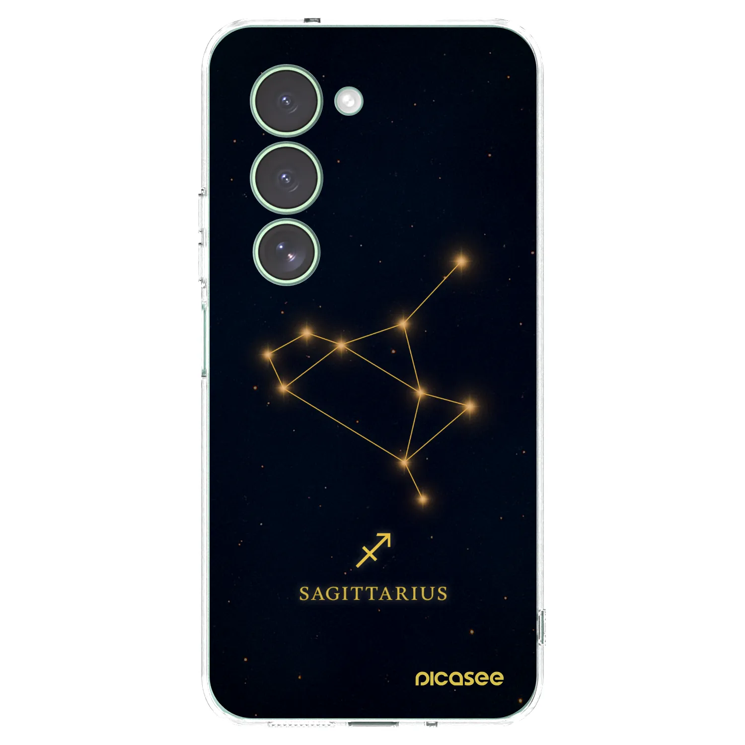 Picasee silikonska prozirna maskica za Xiaomi Redmi 15 5G - SAGITTARIUS