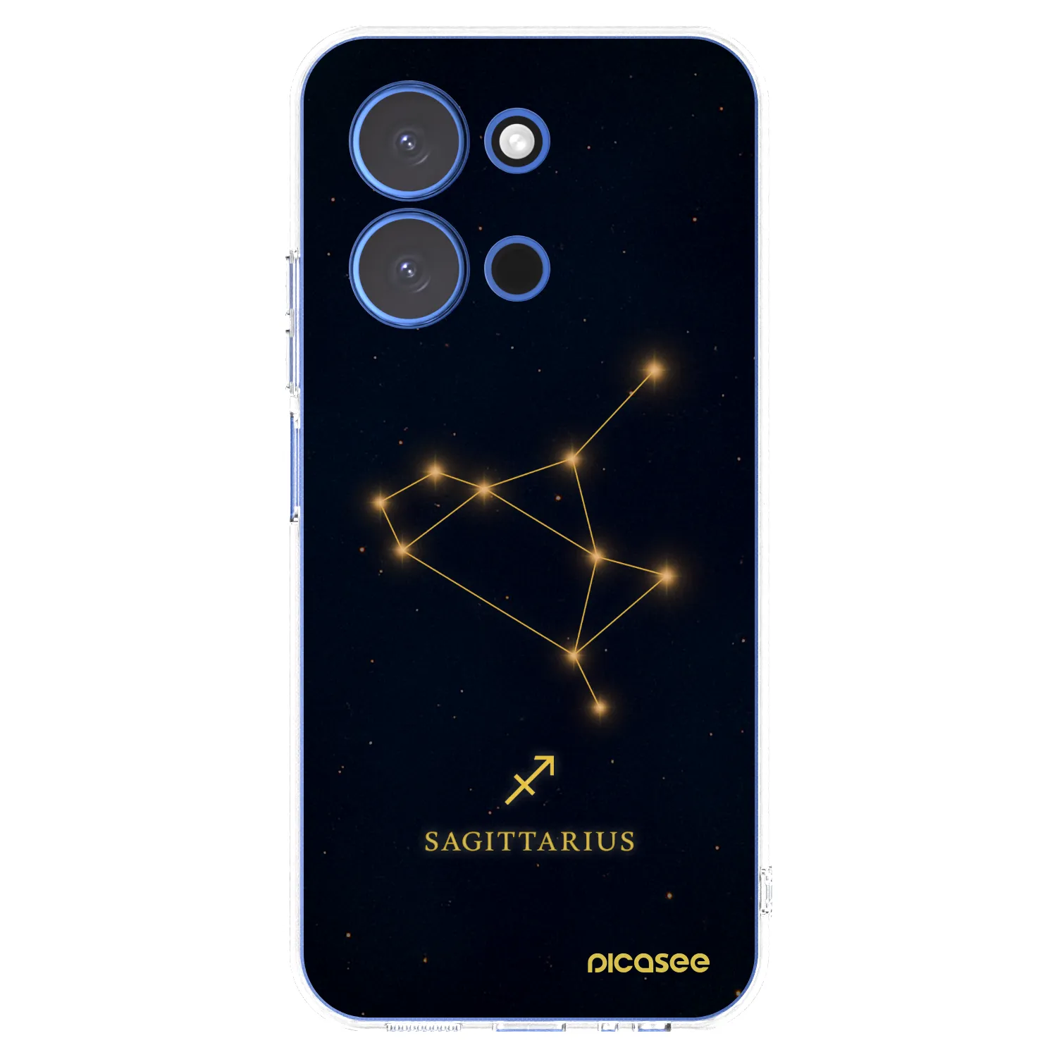 Picasee silikonska prozirna maskica za Xiaomi Redmi 15C 4G - SAGITTARIUS