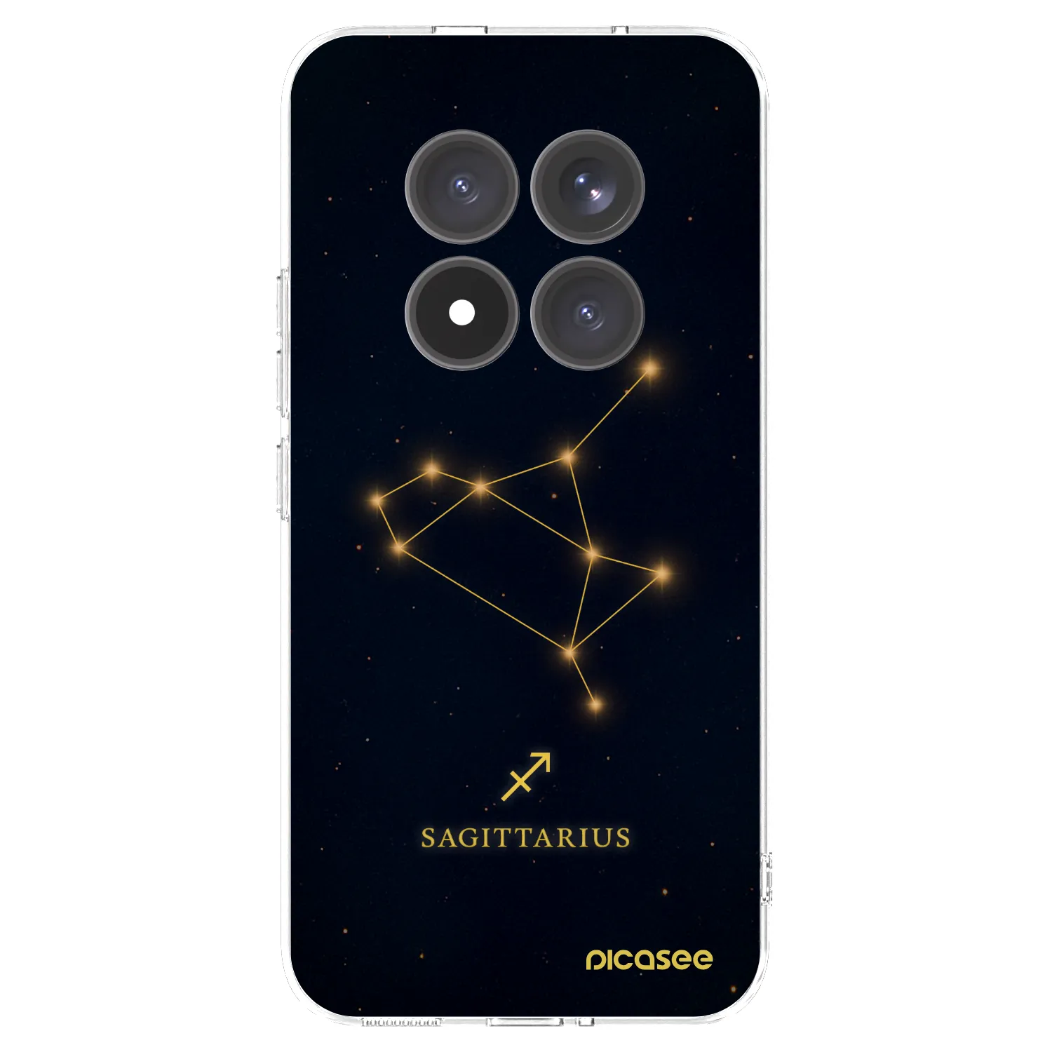 Picasee silikonska prozirna maskica za Xiaomi Redmi Note 15 Pro+ - SAGITTARIUS