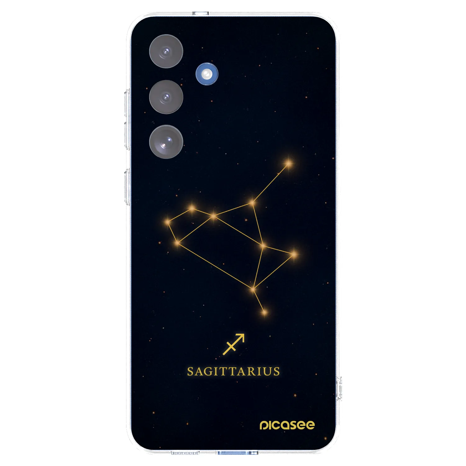 Picasee silikonska prozirna maskica za Samsung Galaxy S25 FE 5G - SAGITTARIUS