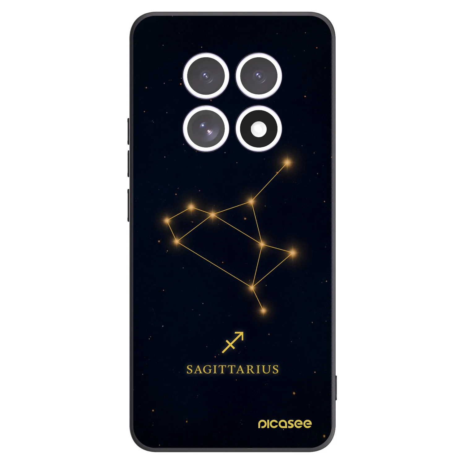Picasee crna silikonska maskica za Xiaomi Redmi Note 15 - SAGITTARIUS