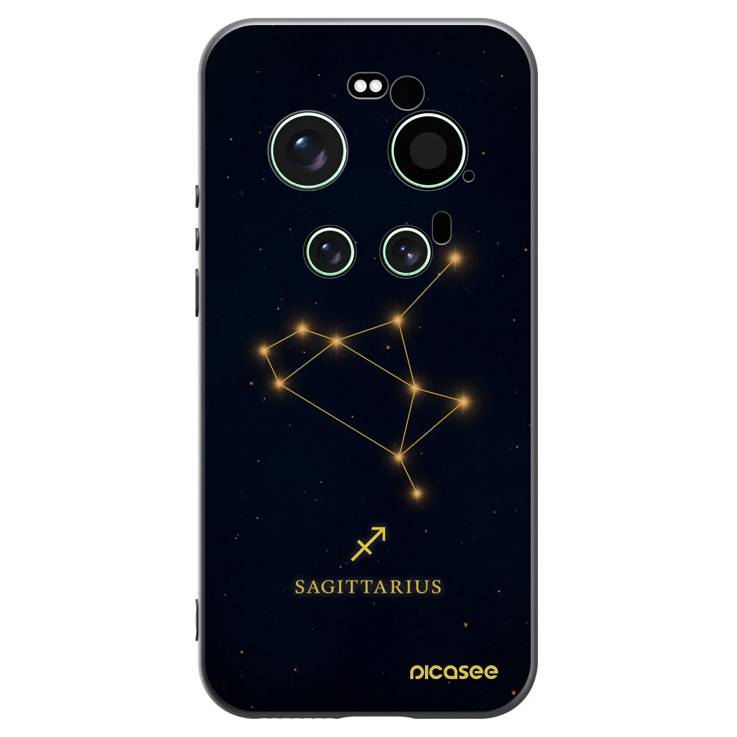 Picasee crna silikonska maskica za Xiaomi 17 Ultra - SAGITTARIUS