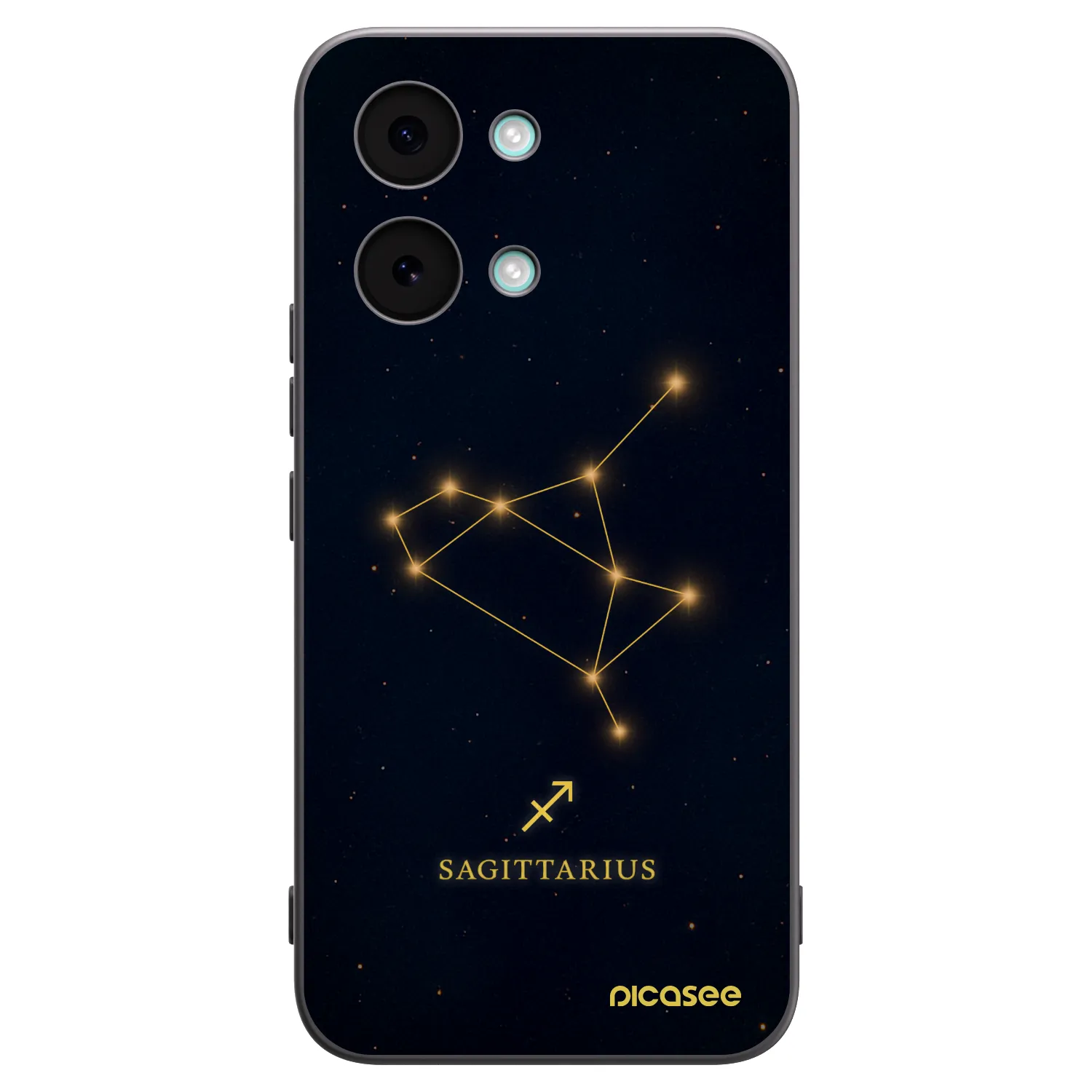 Picasee crna silikonska maskica za Xiaomi Poco X8 Pro Max - SAGITTARIUS