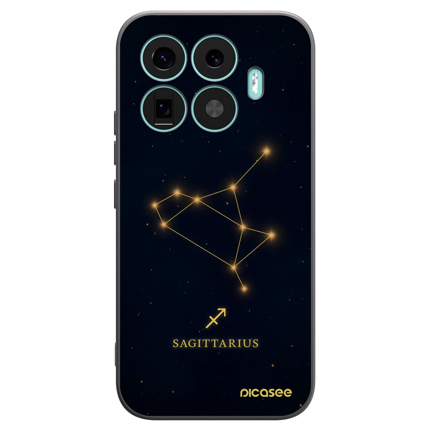 Picasee crna silikonska maskica za Xiaomi 17T - SAGITTARIUS
