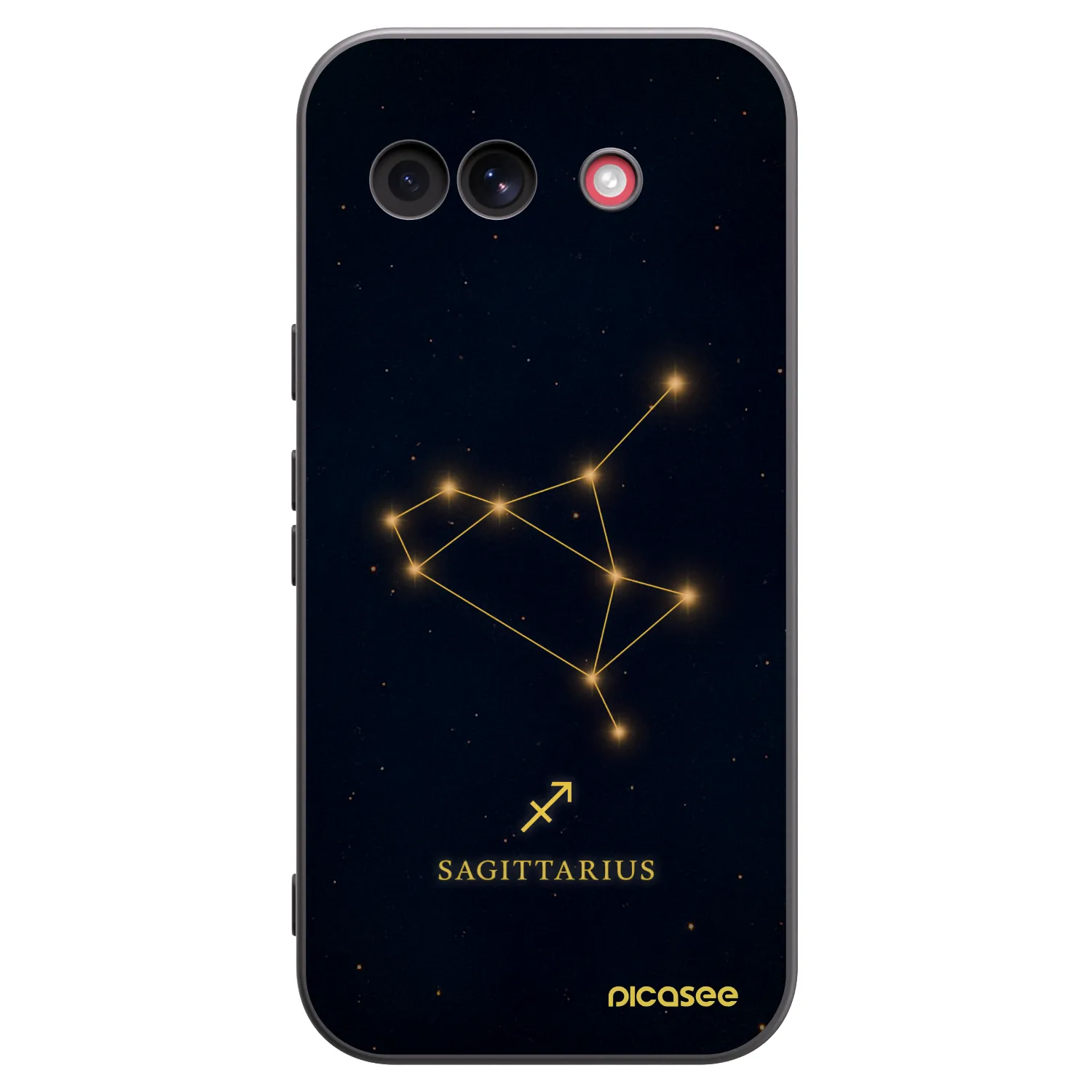 Picasee crna silikonska maskica za Google Pixel 10a - SAGITTARIUS