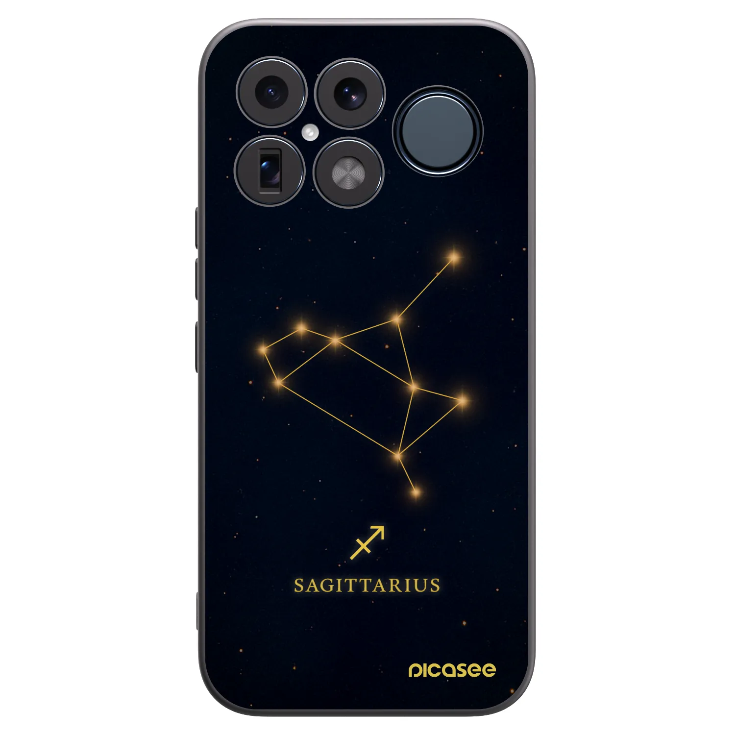 Crna silikonska maskica za Xiaomi Poco F8 Ultra - SAGITTARIUS