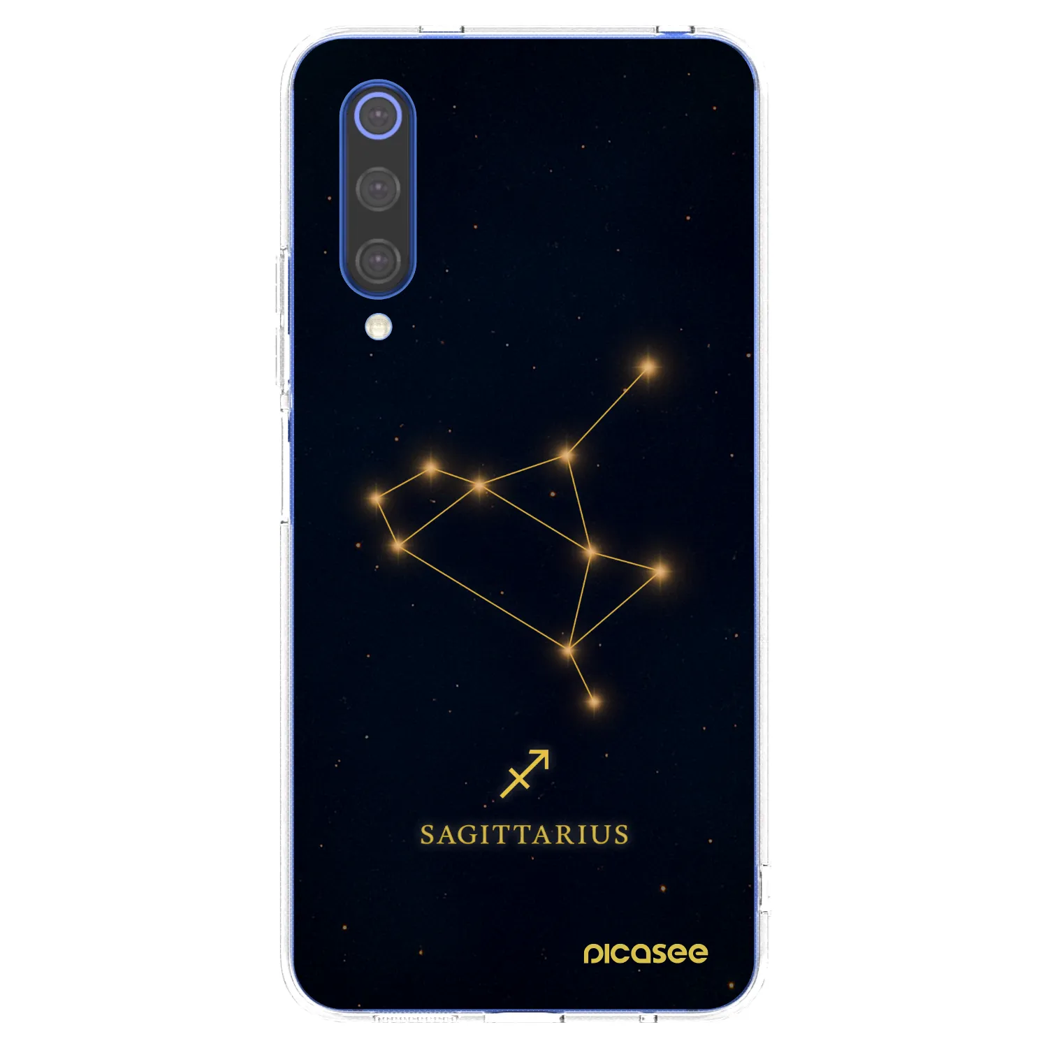 Picasee silikonska prozirna maskica za Xiaomi Mi 9 SE - SAGITTARIUS