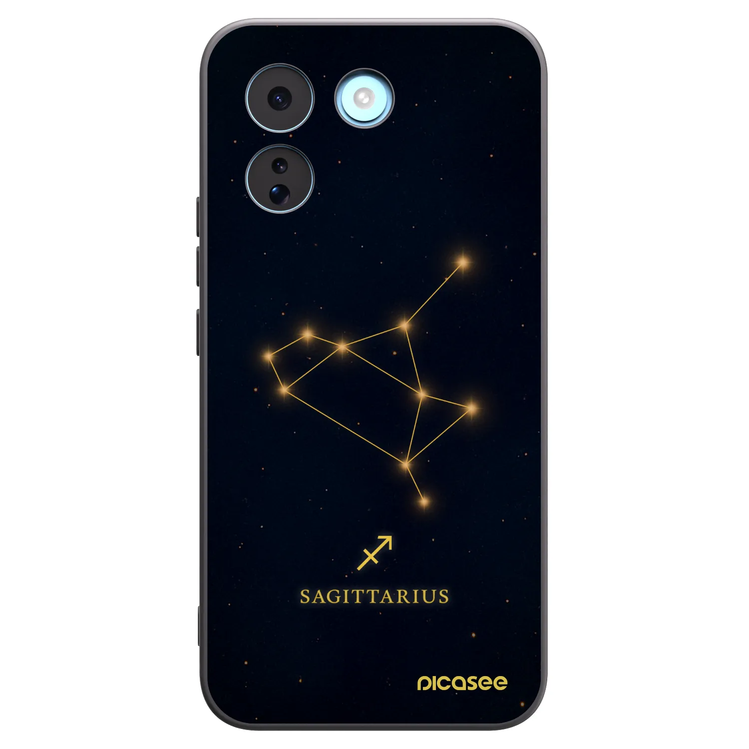 Picasee crna silikonska maskica za Xiaomi Redmi Note 17 Pro MAX 5G - SAGITTARIUS