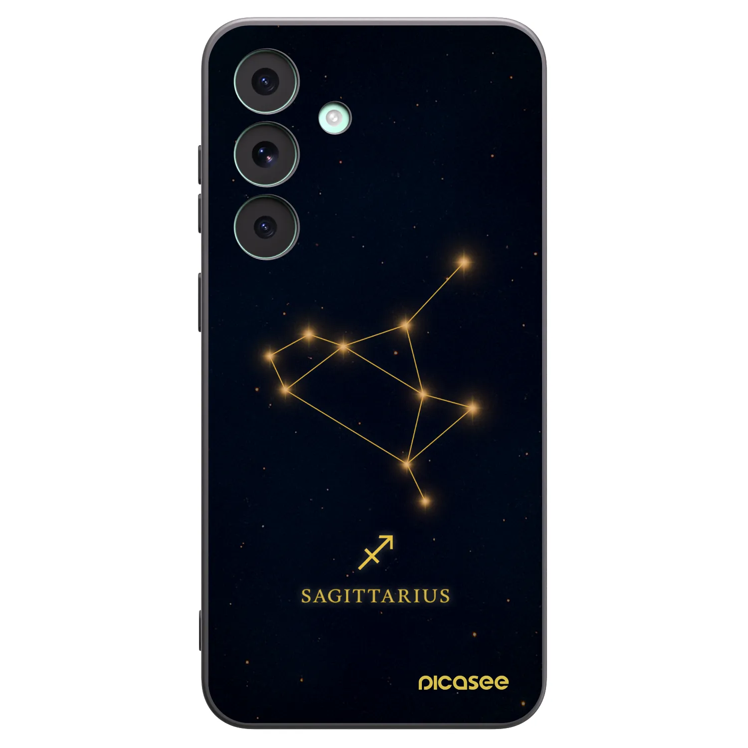 Picasee crna silikonska maskica za Samsung Galaxy S26 FE - SAGITTARIUS