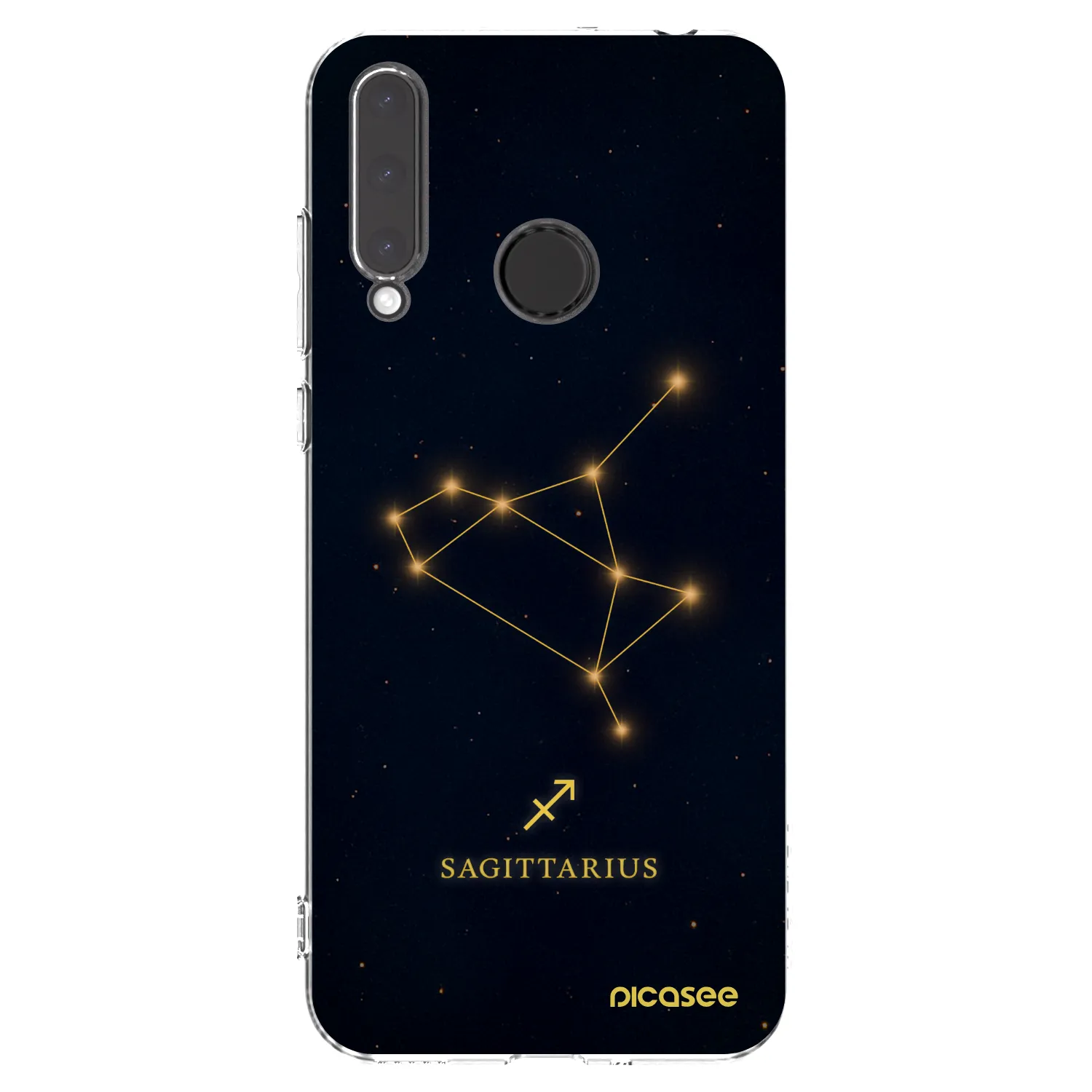 Picasee silikonska prozirna maskica za Honor 20 Lite - SAGITTARIUS