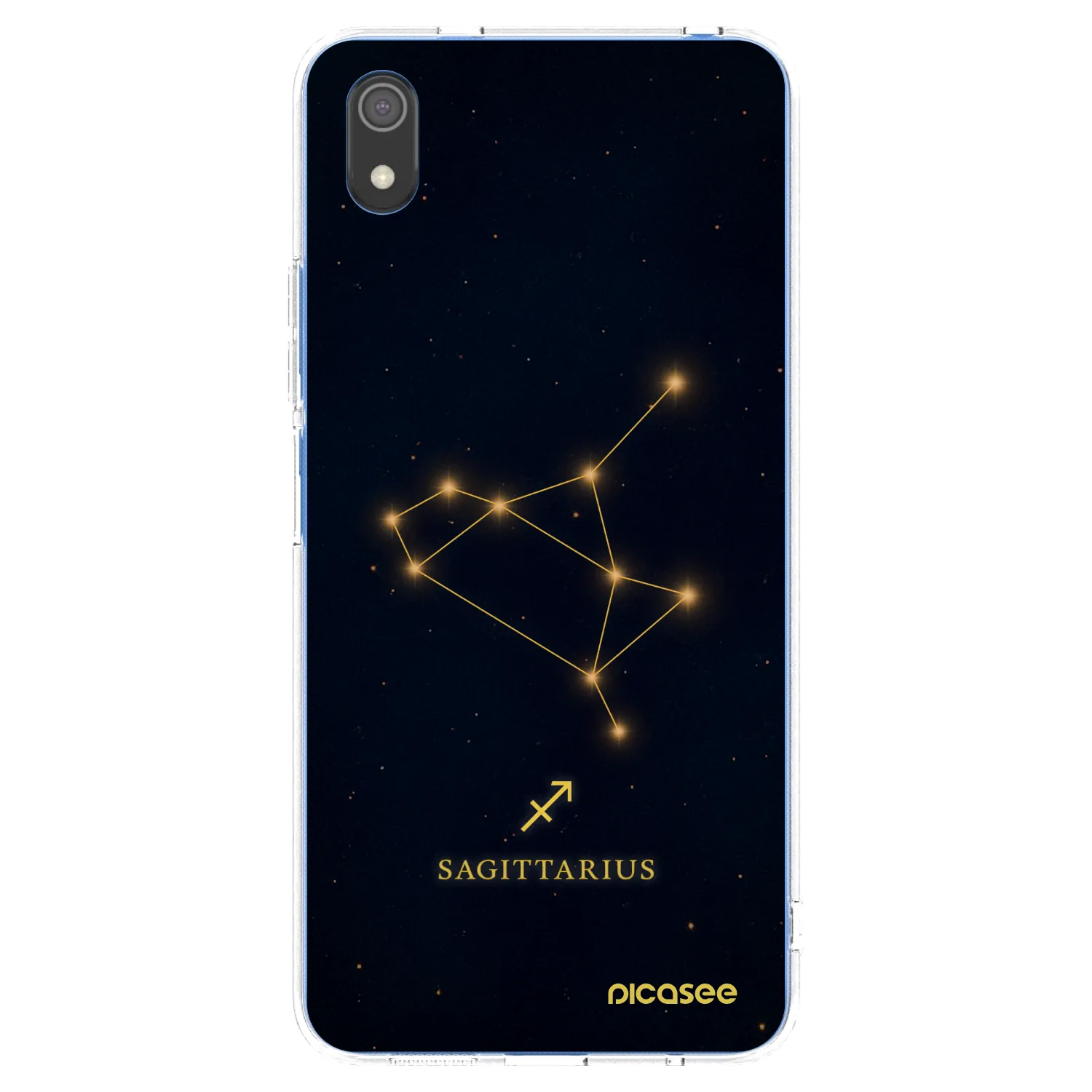 Picasee silikonska prozirna maskica za Xiaomi Redmi 7A - SAGITTARIUS