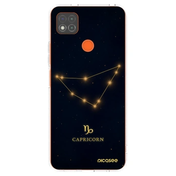 Picasee silikonska prozirna maskica za Xiaomi Redmi 9C - CAPRICORN