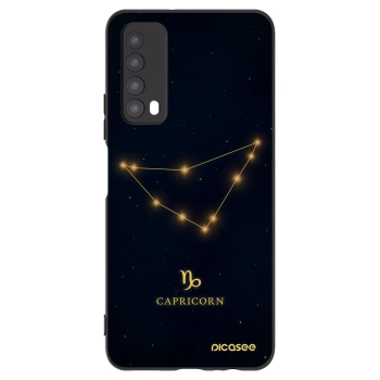 Picasee crna silikonska maskica za Huawei P Smart 2021 - CAPRICORN