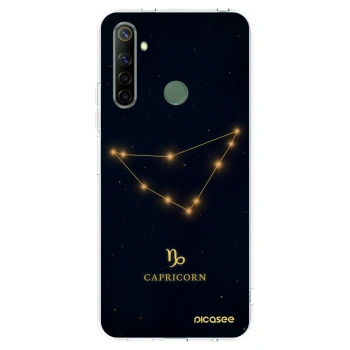 Picasee silikonska prozirna maskica za Realme 6i - CAPRICORN
