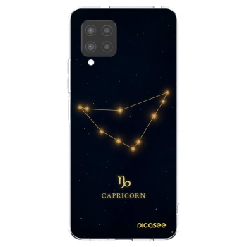 Picasee silikonska prozirna maskica za Samsung Galaxy A42 A426B - CAPRICORN