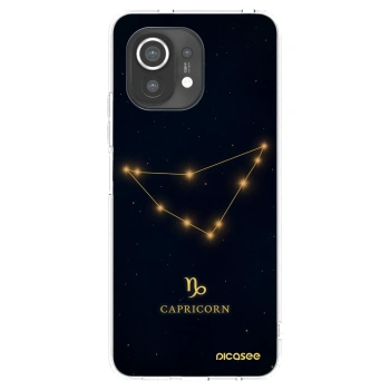 Picasee silikonska prozirna maskica za Xiaomi Mi 11 - CAPRICORN
