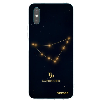 Picasee silikonska prozirna maskica za Xiaomi Redmi 9AT - CAPRICORN