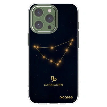Picasee silikonska prozirna maskica za Apple iPhone 13 Pro - CAPRICORN
