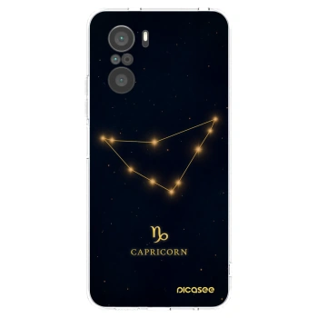 Picasee silikonska prozirna maskica za Xiaomi Poco F3 - CAPRICORN