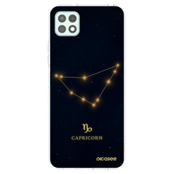 Picasee silikonska prozirna maskica za Samsung Galaxy A22 A226B 5G - CAPRICORN