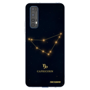 Picasee silikonska prozirna maskica za Realme 7 - CAPRICORN