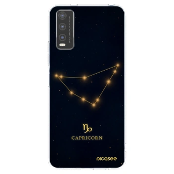 Picasee silikonska prozirna maskica za Vivo Y20s - CAPRICORN