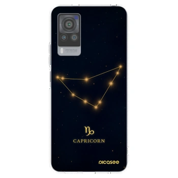 Picasee silikonska prozirna maskica za Vivo X60 Pro 5G - CAPRICORN