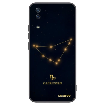 Picasee crna silikonska maskica za Vivo Y11s - CAPRICORN