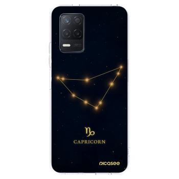 Picasee silikonska prozirna maskica za Realme 8 5G - CAPRICORN