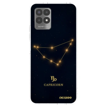 Picasee silikonska prozirna maskica za Realme 8i - CAPRICORN