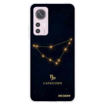 Picasee silikonska prozirna maskica za Xiaomi 12 - CAPRICORN