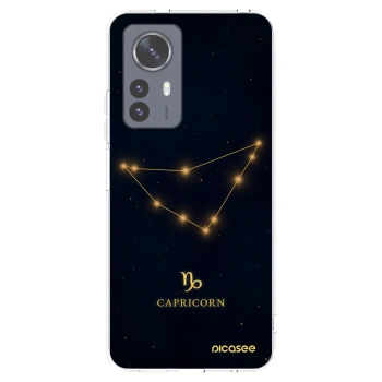 Picasee silikonska prozirna maskica za Xiaomi 12 Pro - CAPRICORN
