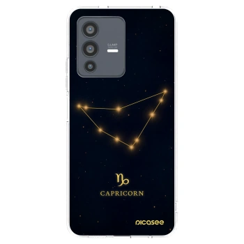 Picasee silikonska prozirna maskica za Vivo V23 5G - CAPRICORN