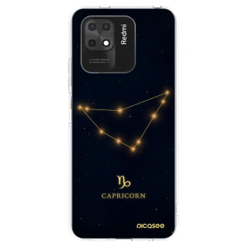 Picasee silikonska prozirna maskica za Xiaomi Redmi 10C - CAPRICORN