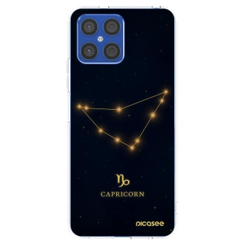 Picasee silikonska prozirna maskica za Honor X8 4G - CAPRICORN