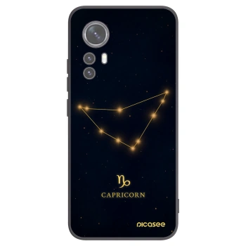 Picasee crna silikonska maskica za Xiaomi 12X - CAPRICORN