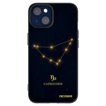Picasee crna silikonska maskica za Apple iPhone 14 - CAPRICORN
