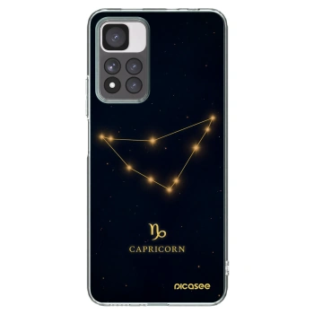 Picasee silikonska prozirna maskica za Xiaomi Redmi Note 11 Pro+ 5G - CAPRICORN